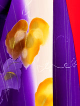 Striped Floral Printed Kimono Jacket arcadeshops.com