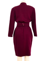 Thierry Mugler Double Breasted Coat Dress Dress arcadeshops.com