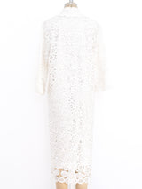 1960's White Raffia Jacket Jacket arcadeshops.com