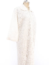 1960's White Raffia Jacket Jacket arcadeshops.com