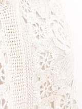 1960's White Raffia Jacket Jacket arcadeshops.com