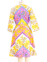 Quilted Satin Hostess Dress Dress arcadeshops.com