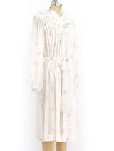 Albert Nipon Floral Chiffon Dress Dress arcadeshops.com