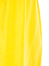 Ungaro Sunflower Leather Skirt Bottom arcadeshops.com