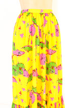 Umbrella Printed Ruffle Ensemble Suit arcadeshops.com