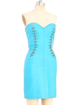 North Beach Leather Bustier Dress Dress arcadeshops.com