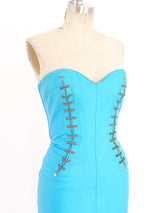 North Beach Leather Bustier Dress Dress arcadeshops.com