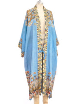 1940's Printed Silk Robe Jacket arcadeshops.com