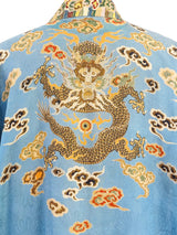 1940's Printed Silk Robe Jacket arcadeshops.com