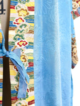 1940's Printed Silk Robe Jacket arcadeshops.com