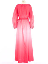 1970's Givenchy Ombre Maxi Dress Dress arcadeshops.com