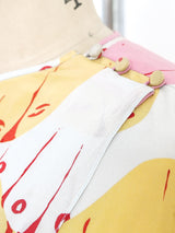 Mary McFadden Abstract Printed Silk Dress Dress arcadeshops.com