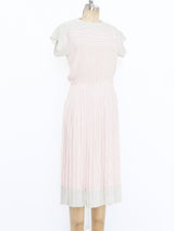 Albert Nipon Polka Dot Printed Dress Dress arcadeshops.com