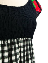 Strawberry Printed Maxi Dress Dress arcadeshops.com