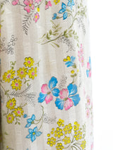 Floral Printed Cotton Jumpsuit Suit arcadeshops.com