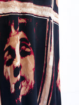 Jean Paul Gaultier Face Printed Jersey Dress Dress arcadeshops.com
