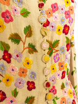 1930's Hand Embroidered Duster Jacket arcadeshops.com