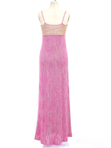 Fuchsia Knit Maxi Dress Dress arcadeshops.com