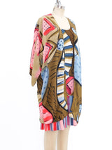 Hand Painted Silk Ensemble Suit arcadeshops.com