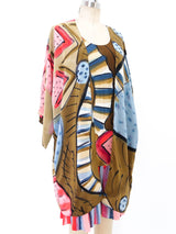 Hand Painted Silk Ensemble Suit arcadeshops.com