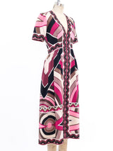 Pucci Printed Silk Dress Dress arcadeshops.com