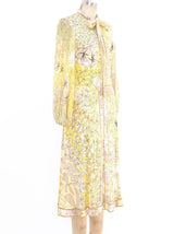 Bessi Printed Silk Jersey Dress Dress arcadeshops.com