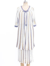Pleated Pastel Knit Ensemble Suit arcadeshops.com