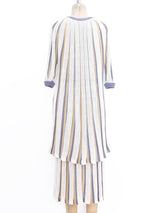 Pleated Pastel Knit Ensemble Suit arcadeshops.com