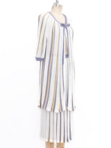Pleated Pastel Knit Ensemble Suit arcadeshops.com