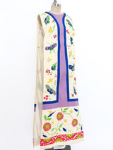 Butterfly Floral Open Sided Tunic Dress arcadeshops.com