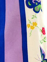 Butterfly Floral Open Sided Tunic Dress arcadeshops.com