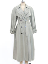 Hermes Khaki Trench Coat Jacket arcadeshops.com