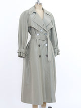 Hermes Khaki Trench Coat Jacket arcadeshops.com