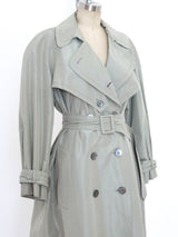 Hermes Khaki Trench Coat Jacket arcadeshops.com