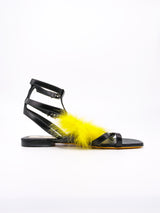 Fendi Monster Gladiator Sandal, 39 Accessory arcadeshops.com