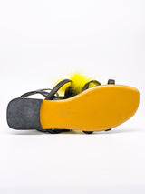 Fendi Monster Gladiator Sandal, 39 Accessory arcadeshops.com