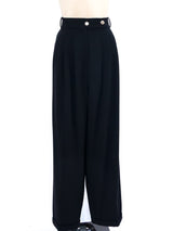 Chanel Double Breasted Black Suit Suit arcadeshops.com