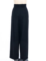 Chanel Double Breasted Black Suit Suit arcadeshops.com