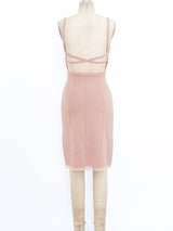Alessandro Dell'Acqua Blush Bodycon Dress Dress arcadeshops.com