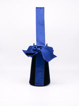 Renaud Pellegrino Velvet Bag With Ribbon Top Handle Accessory arcadeshops.com