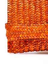Caramel Raffia Clutch Accessory arcadeshops.com