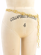 Roberta di Camerino Logo Chainlink Belt Accessory arcadeshops.com