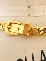 Gucci Goldtone Curb Chain Belt Accessory arcadeshops.com