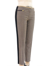 Celine Houndstooth Wool Trousers Bottom arcadeshops.com