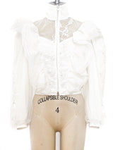 Vetements Embellished Tulle Bomber Jacket Jacket arcadeshops.com