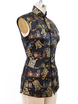 Chinese Brocade Vest Jacket arcadeshops.com