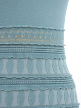 Alaia Ruffle Knit Bodycon Dress Dress arcadeshops.com