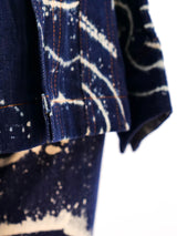 1970's Bleach Dyed Denim Ensemble Suit arcadeshops.com