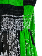 Bandana Printed Maxi Dress Dress arcadeshops.com