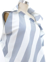 Issey Miyake Striped Origami Top Top arcadeshops.com